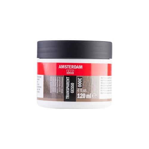 AMSTERDAM GESSO 3000 TRANSPARENT - 120ML