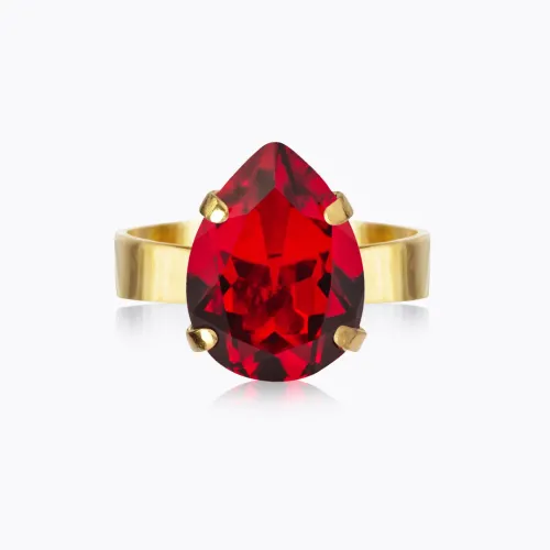 Mini Drop Ring - Light Siam