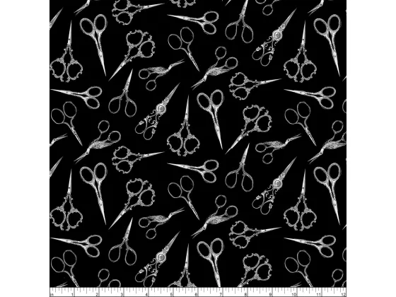 Trossed Scissors - Timeless treasures