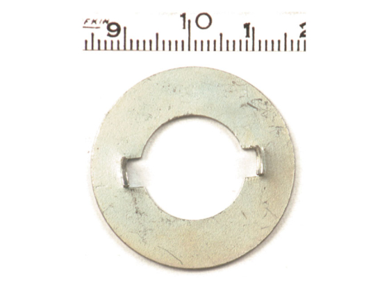 Lock tab, kickstart clutch gear