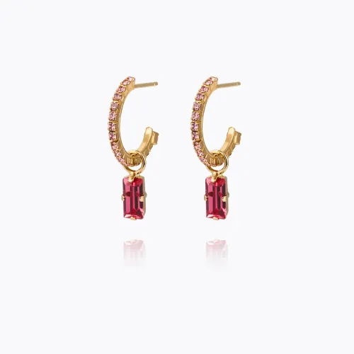 Lucy Earrings Gold/Light Rose