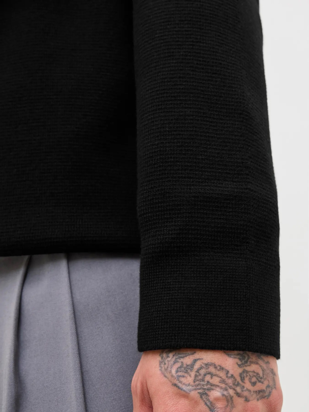 Milano Stitch Half Zip Collar - Image 2