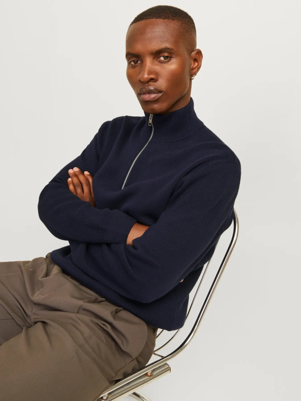 Milano Stitch Half Zip - Image 1