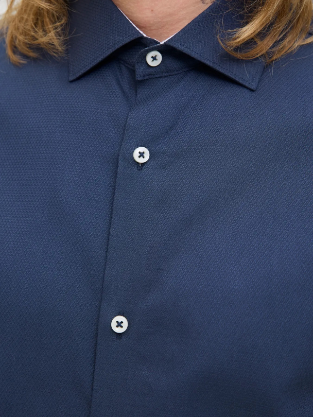 Parker Detail Slim Shirt - Image 2