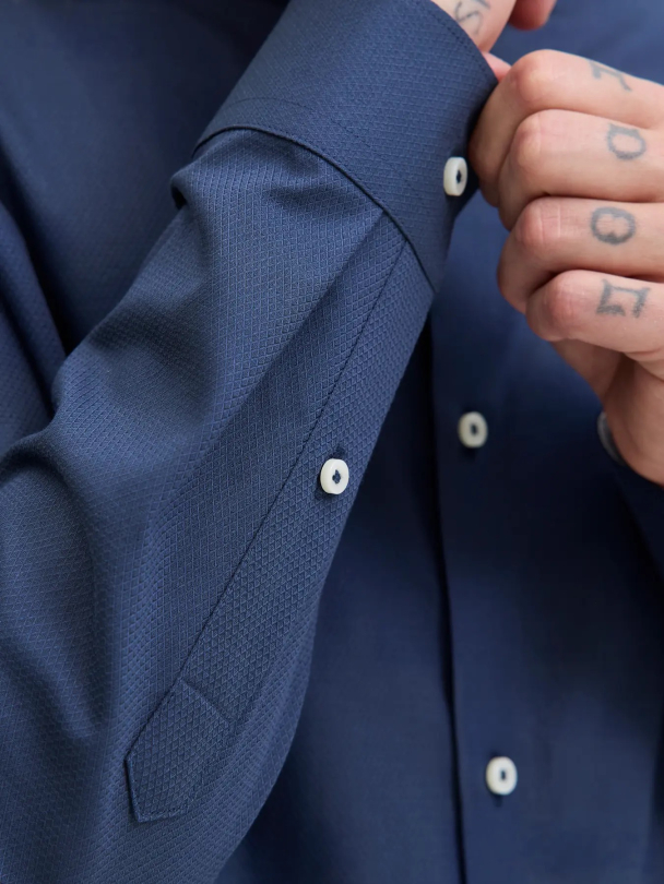 Parker Detail Slim Shirt - Image 4