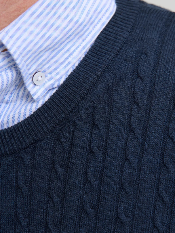 Emil Cable Knit Crewneck - Image 2