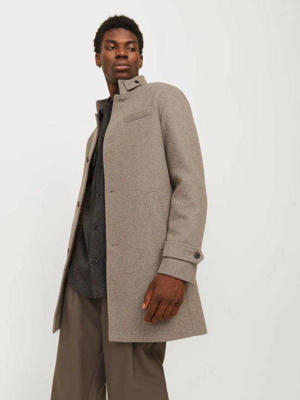 Melton Wool Coat - Image 2