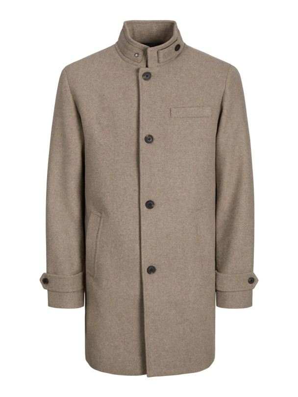Melton Wool Coat - Image 3