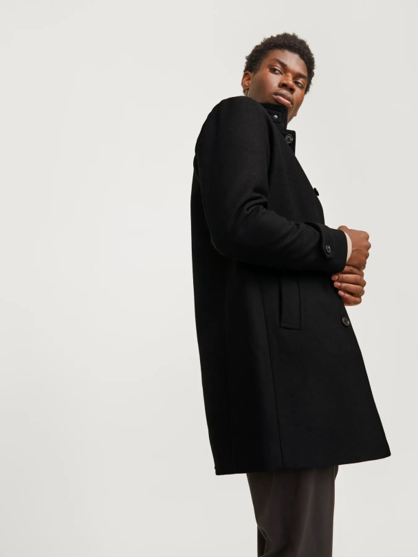 Melton Wool Coat - Image 3