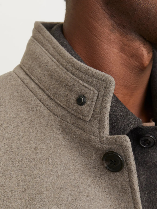Melton Wool Coat - Image 6
