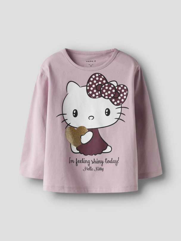 NMFObba Hello Kitty genser, rosa - Image 1