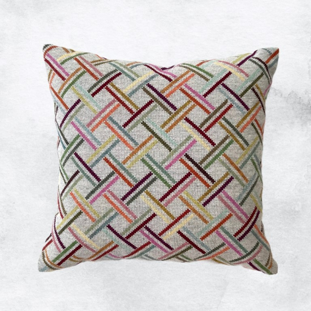 Baldyre materialpakke pute - På tværs