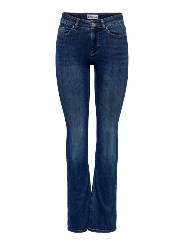 Blush Mid Flared Jeans - Image 1