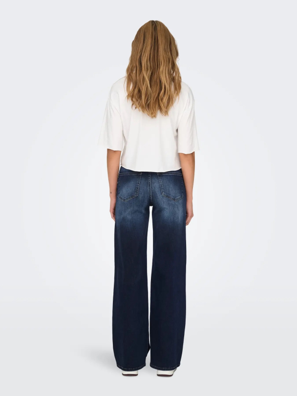 Madison Blush Mid Wide Jeans - Image 6