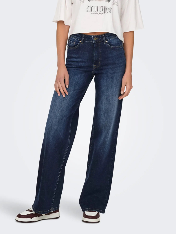 Madison Blush Mid Wide Jeans - Image 7