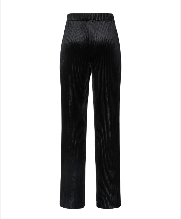 Alice Velvet Pant - Black  - Image 2