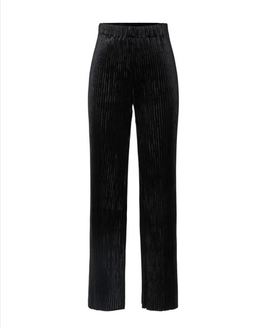 Alice Velvet Pant - Black 