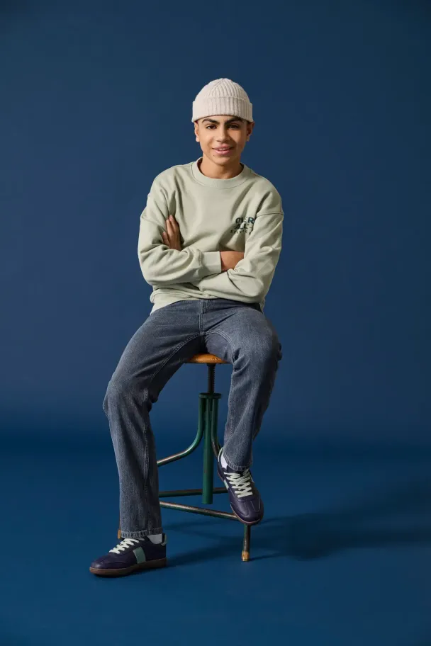 OSJedge Straight Jeans Grå - Image 1