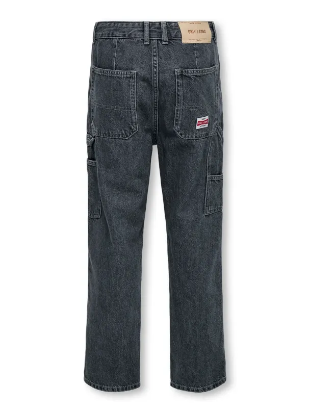 OSJedge Straight Jeans Grå - Image 4