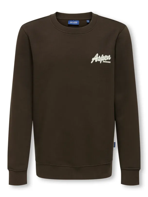 OSJconnor Snow Lige Genser Brun - Image 1