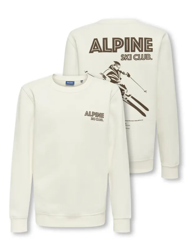 OSJconnor Snow Life Genser Offwhite - Image 2