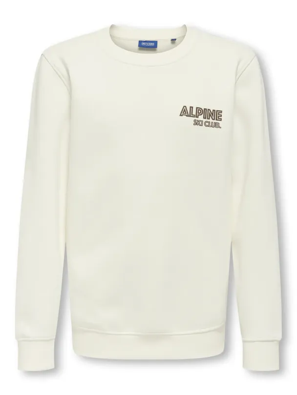 OSJconnor Snow Life Genser Offwhite - Image 1