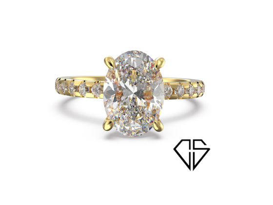 BESTILLINGSVARE ARIANA GG - 2ct (LAB-GROWN DIAMANTRING)