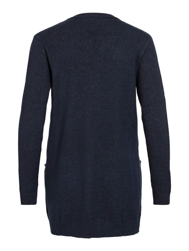 Viril open knit cardigan, blå - Image 2