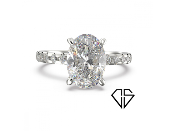 BESTILLINGSVARE ARIANA HG - 2ct (LAB-GROWN DIAMANTRING)