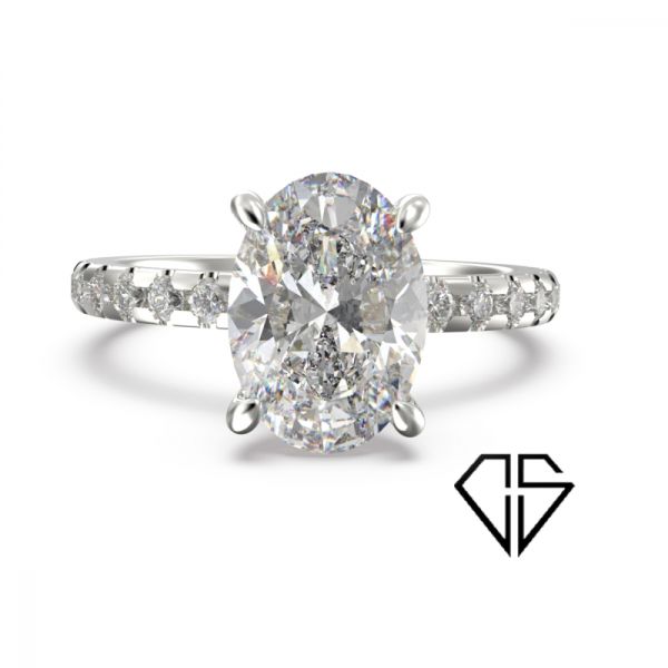 BESTILLINGSVARE ARIANA HG - 2ct (LAB-GROWN DIAMANTRING)
