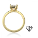 BESTILLINGSVARE HAILEY GG - 2ct (LAB-GROWN DIAMANTRING)