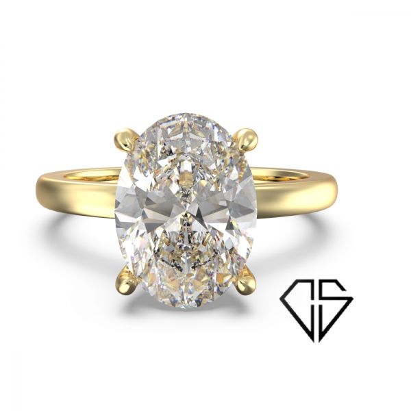 HAILEY GG - 2ct (LAB-GROWN DIAMANTRING)
