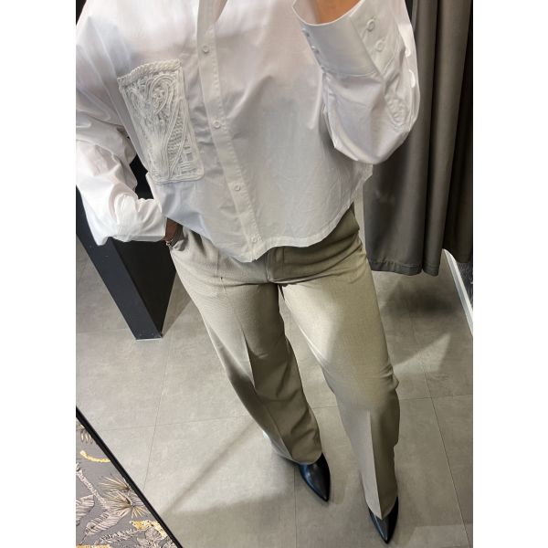 Tailor Wide Pant Twig