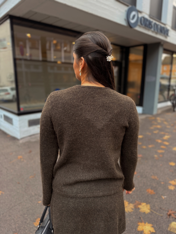 Lulu Brushed Knit O-Neck - Delicioso - Image 3