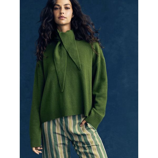 Lela Sweater Herb Green