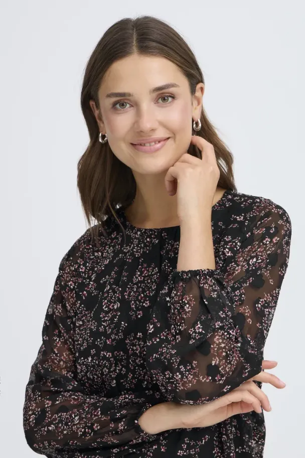 FRChay bluse, rosa - Image 4