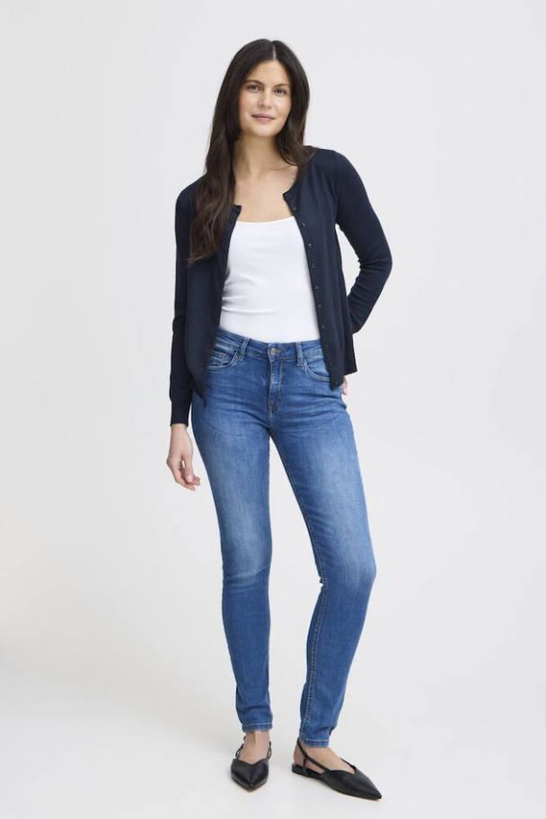FRZubasic cardigan, navy - Image 2