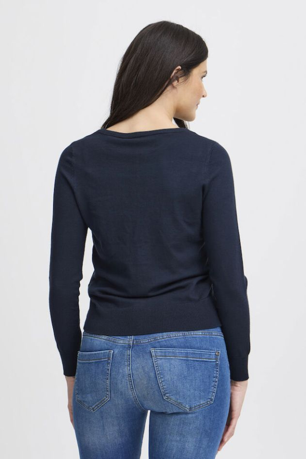 FRZubasic cardigan, navy - Image 4