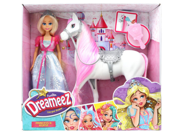 Prinsessedukke med hest - Image 2