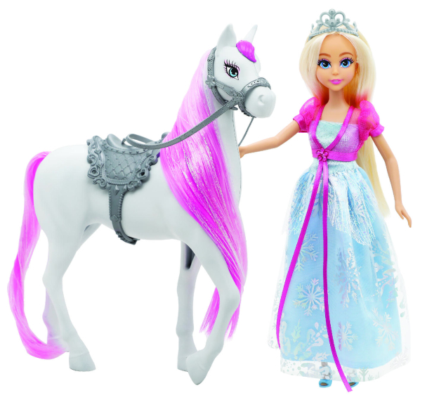 Prinsessedukke med hest - Image 1