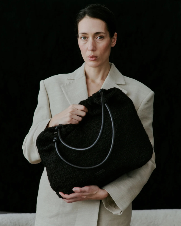 Woolen Pop Scrunch Tote - Image 4