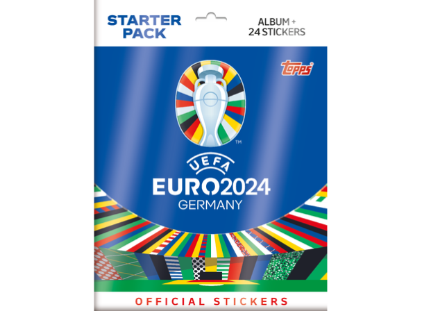 STICKERS ALBUM STARTER PACK - EM 2024