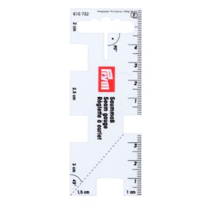 Sømometer - transparent plast