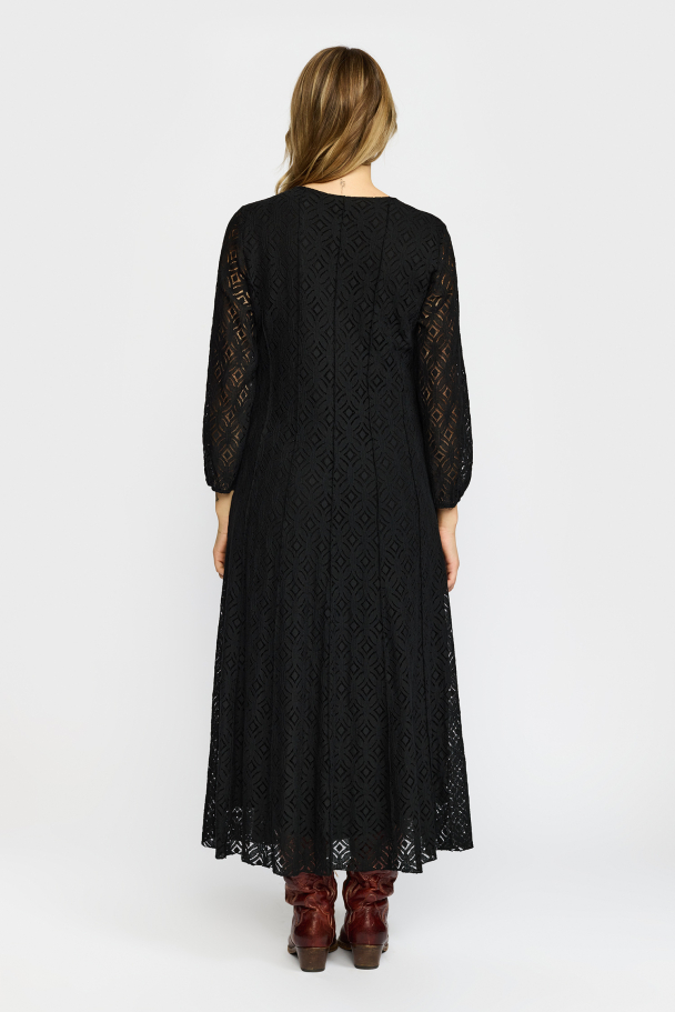 Rigmor Kjole Svart - Image 3