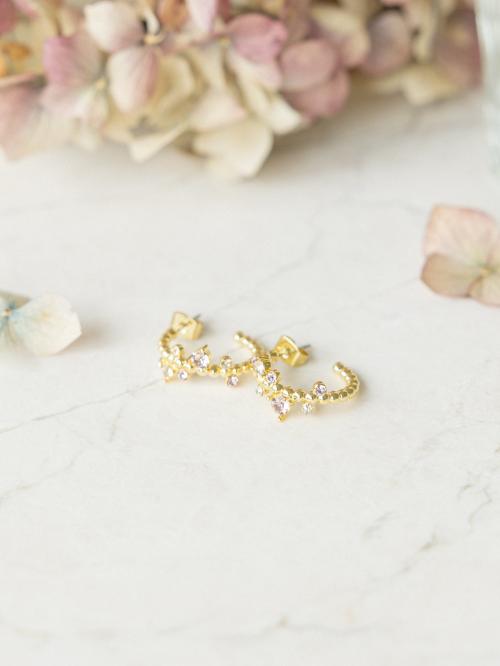 Lily Earrings Pearly Petite - Pink