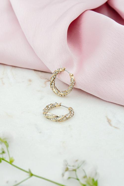 Emme Crystal Earrings Grande