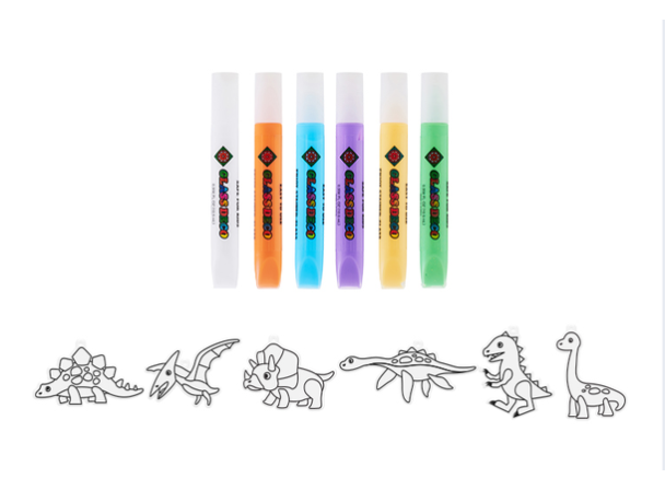 Glassmaling med suncatcher, dinosaur - Image 2
