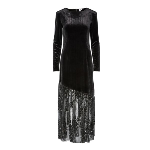 Tera Long Dress - Black