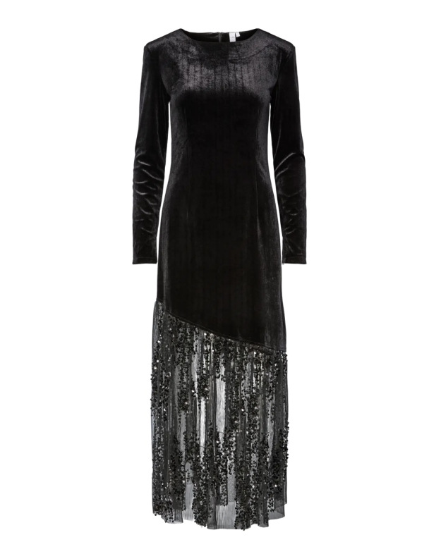 Tera Long Dress - Black - Image 1