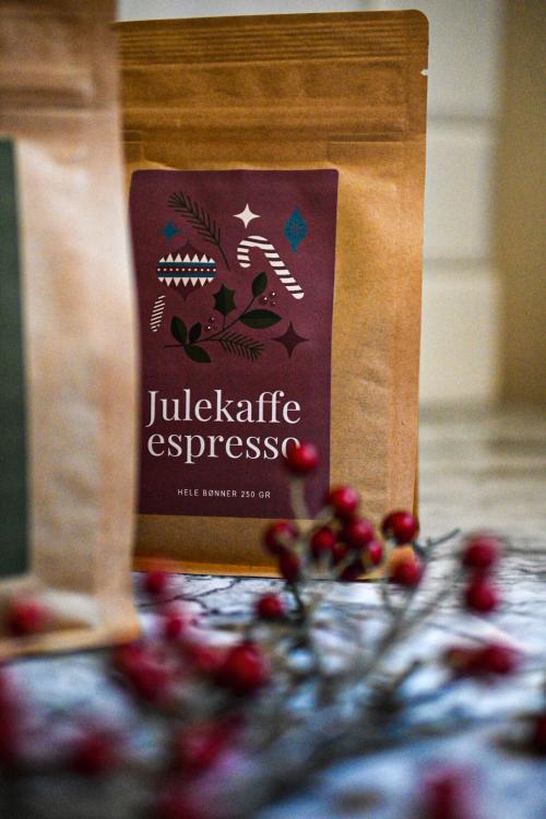 Julekaffe espresso Hele bønner